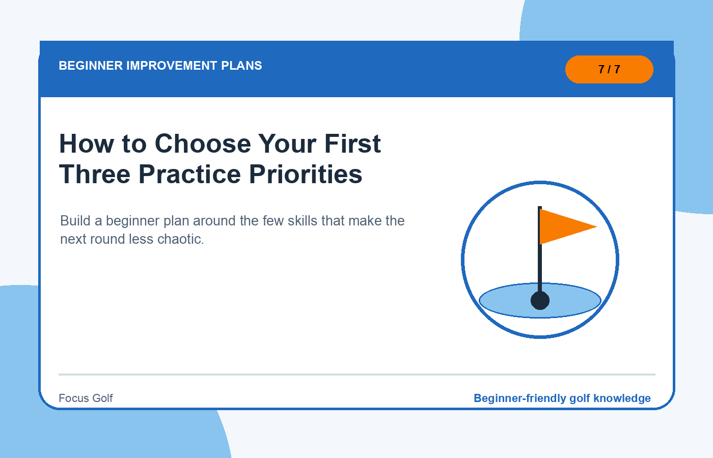 How to Choose Your First Three Practice Priorities illustration