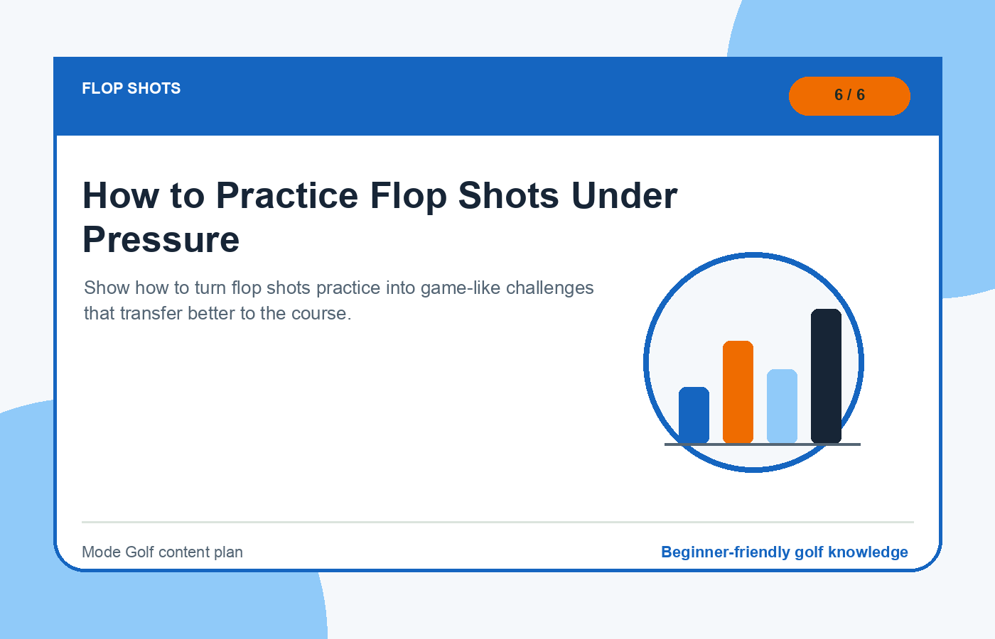 How to Practice Flop Shots Under Pressure illustration