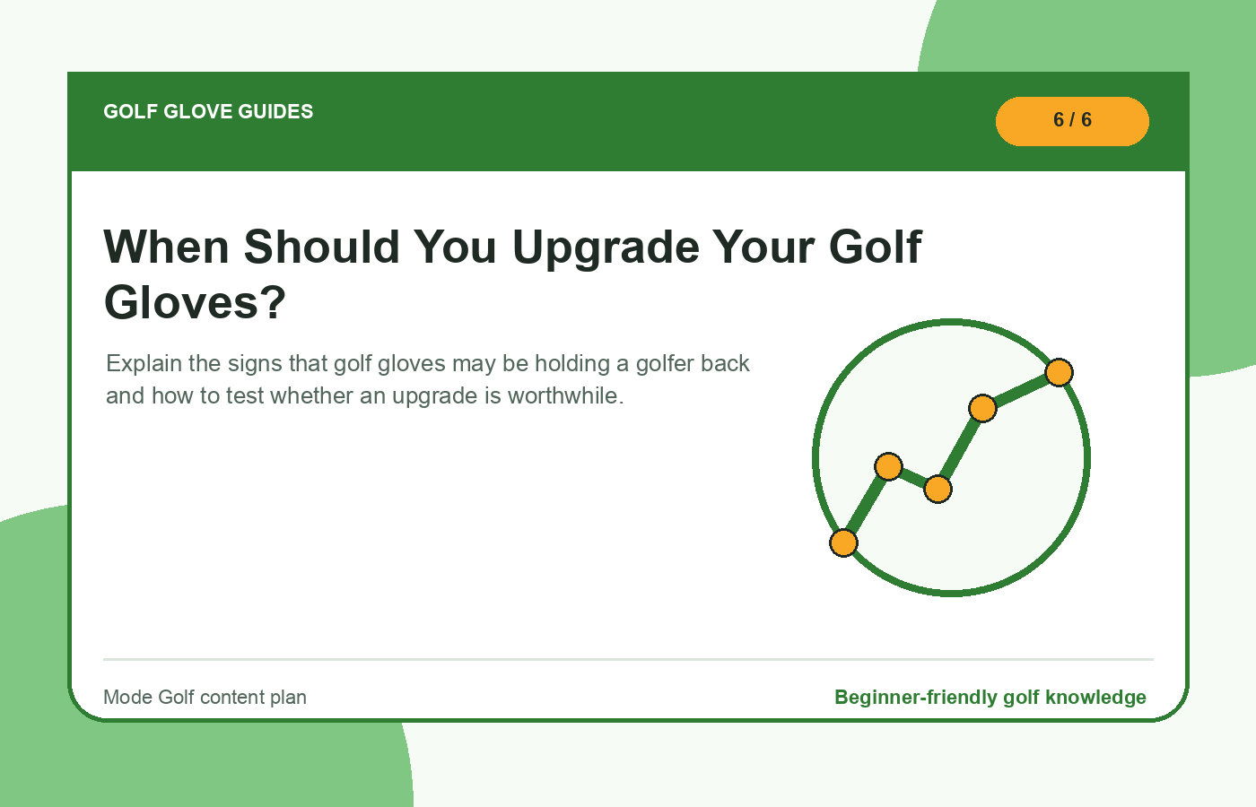 When Should You Upgrade Your Golf Gloves? illustration