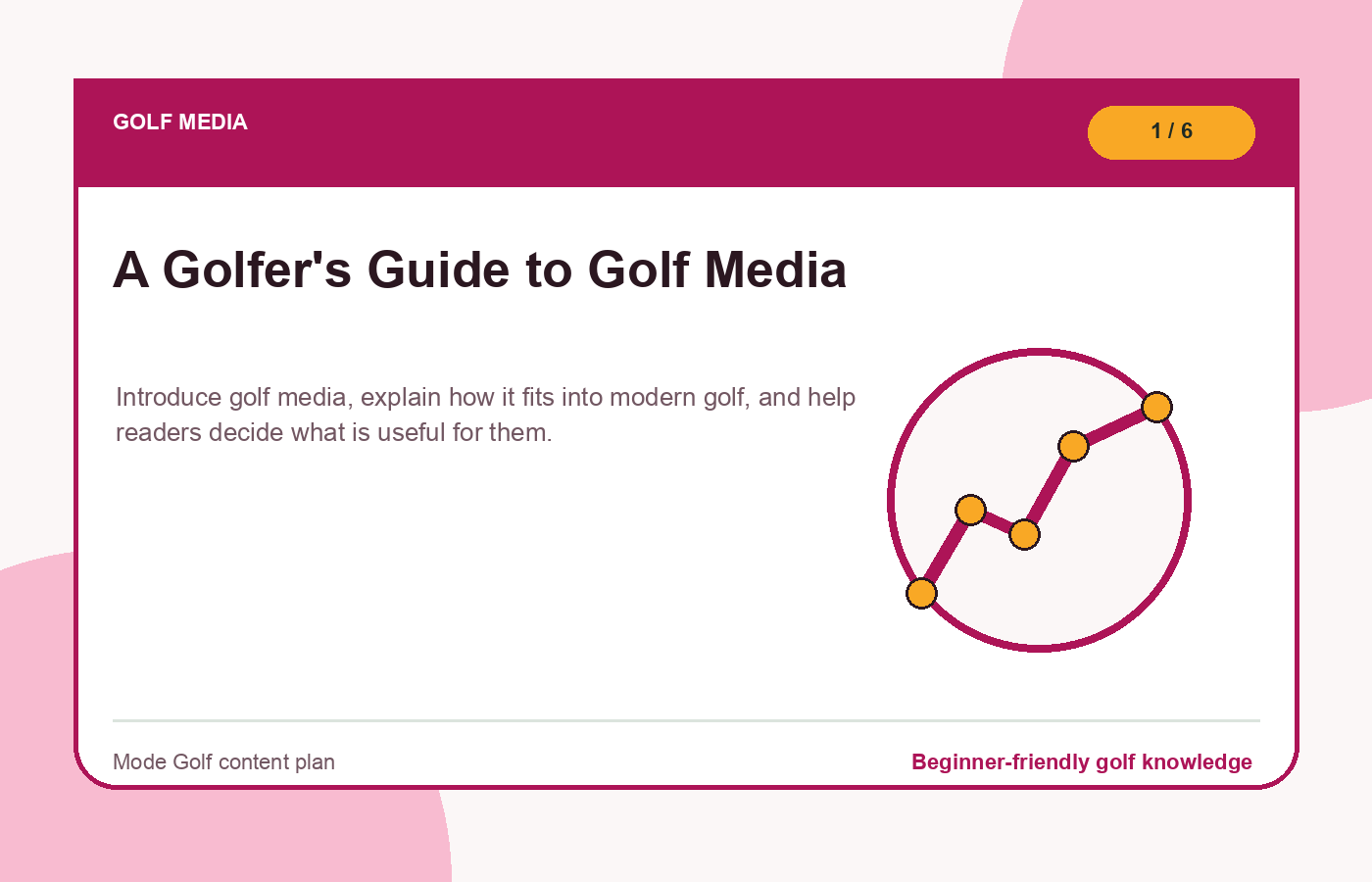 Golf media
