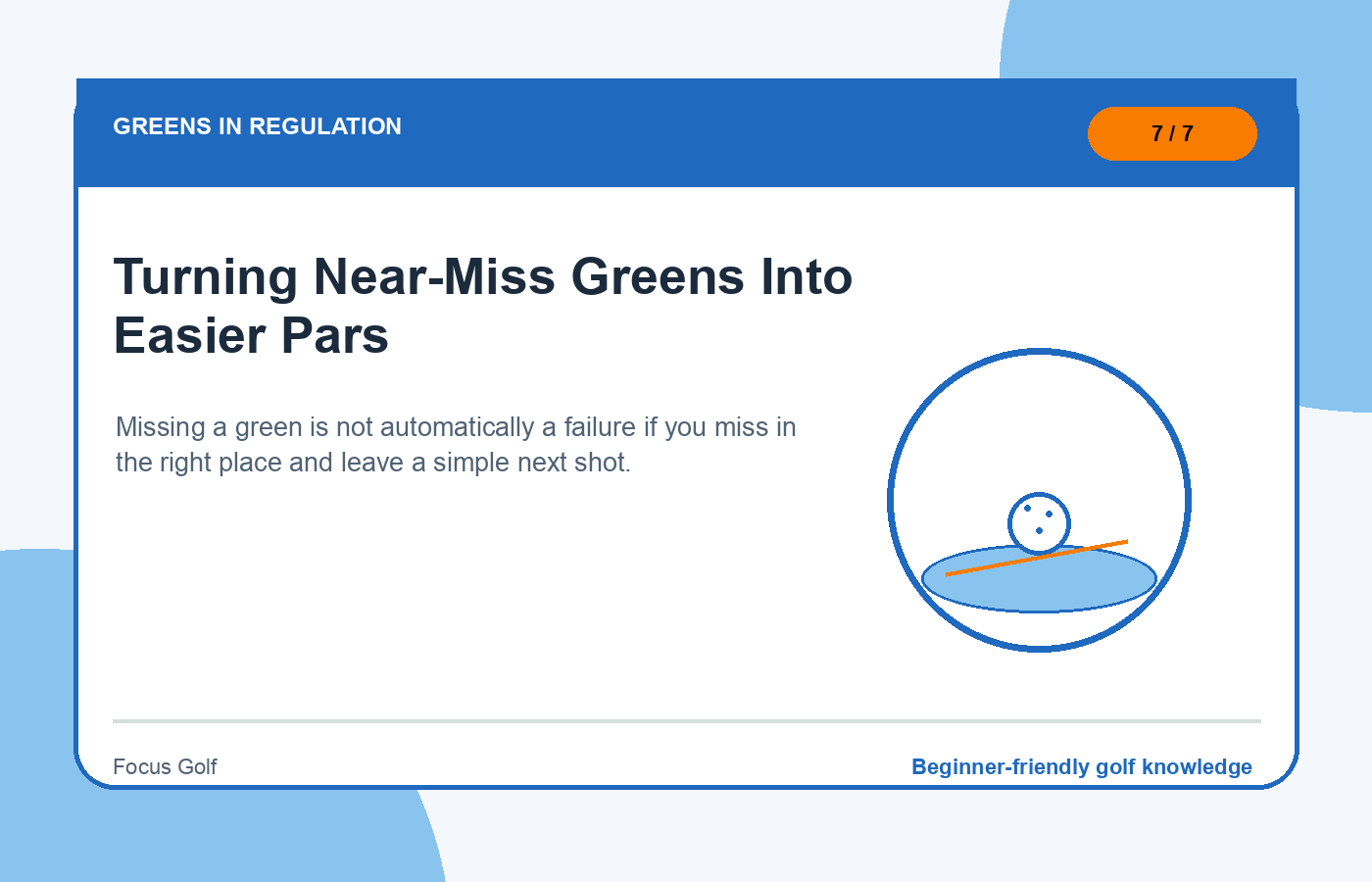 Turning Near-Miss Greens Into Easier Pars illustration
