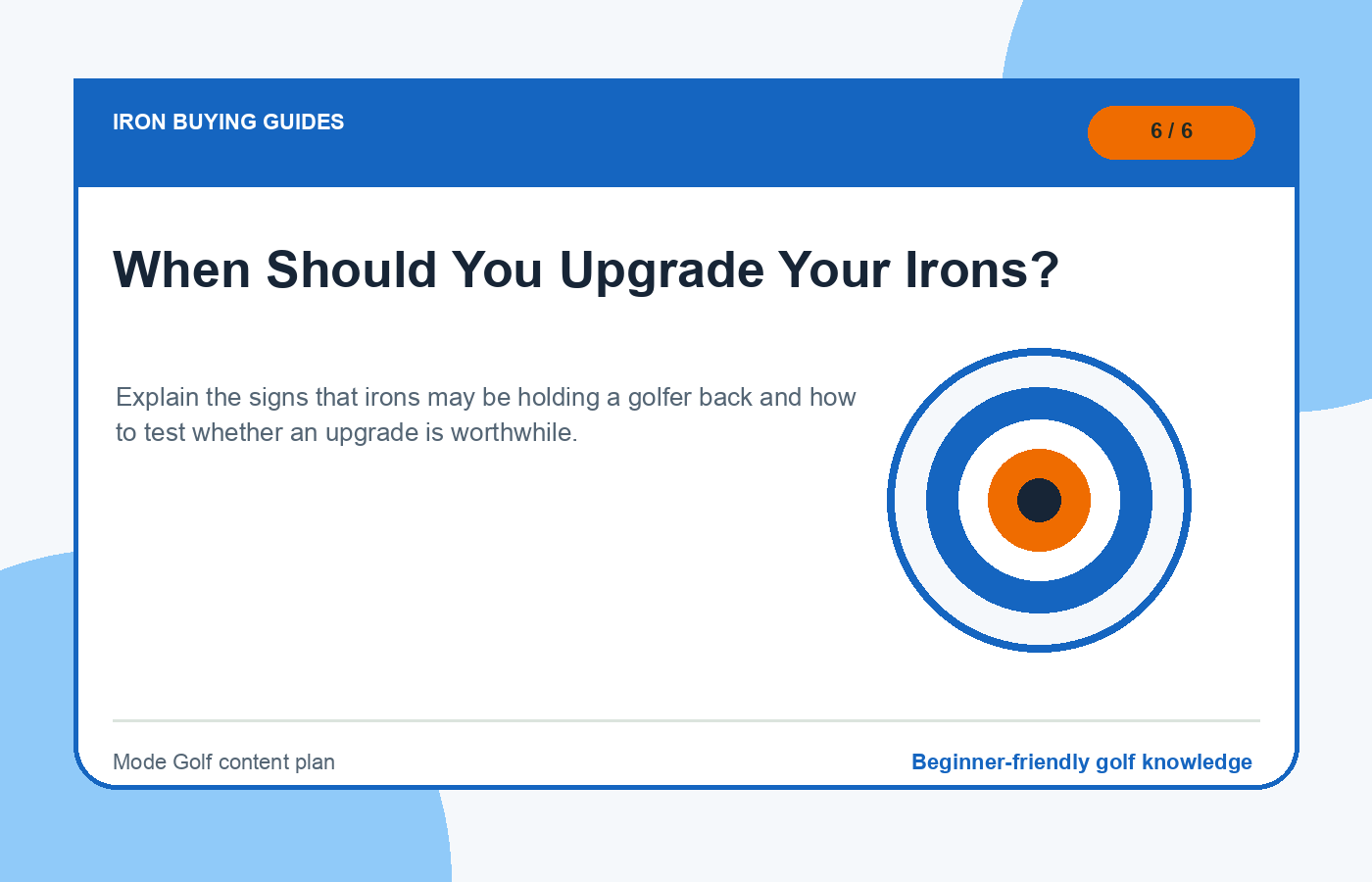 When Should You Upgrade Your Irons? illustration