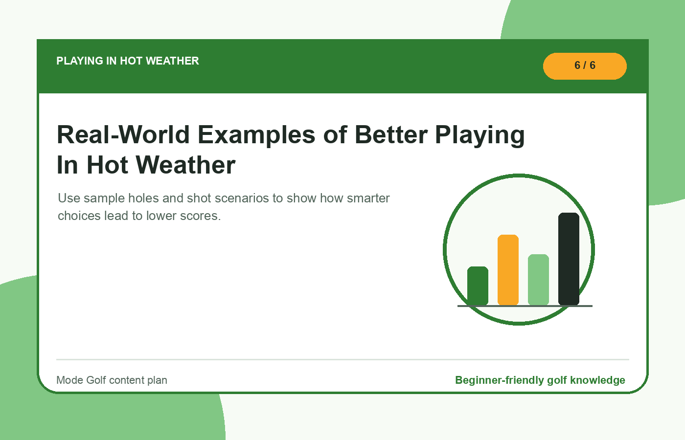 Real-World Examples of Better Playing In Hot Weather illustration