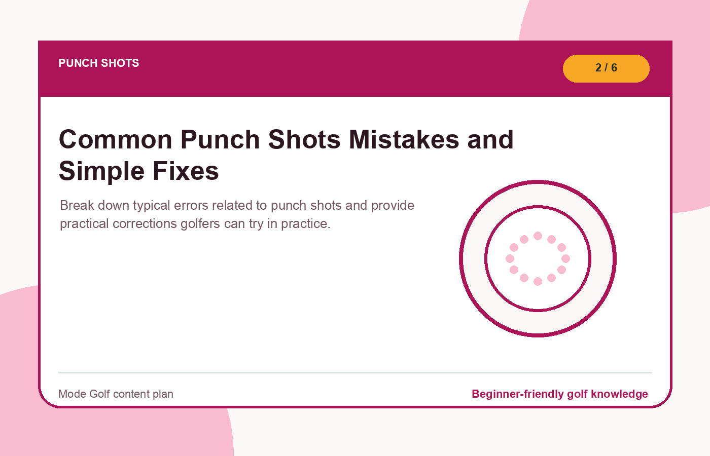 Common Punch Shots Mistakes and Simple Fixes illustration