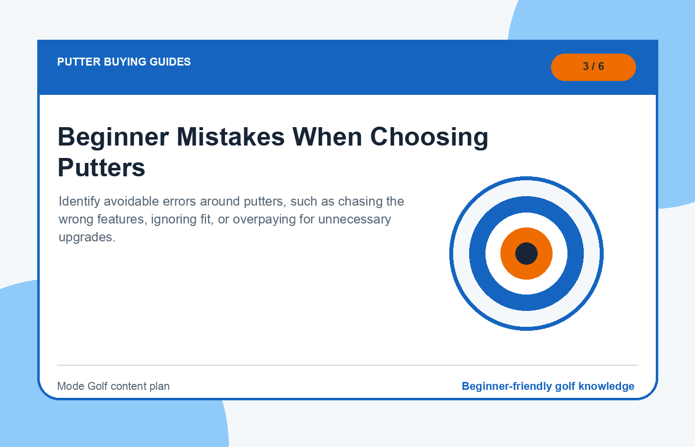 Beginner Mistakes When Choosing Putters illustration