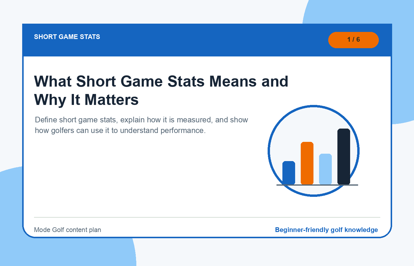 Short game stats