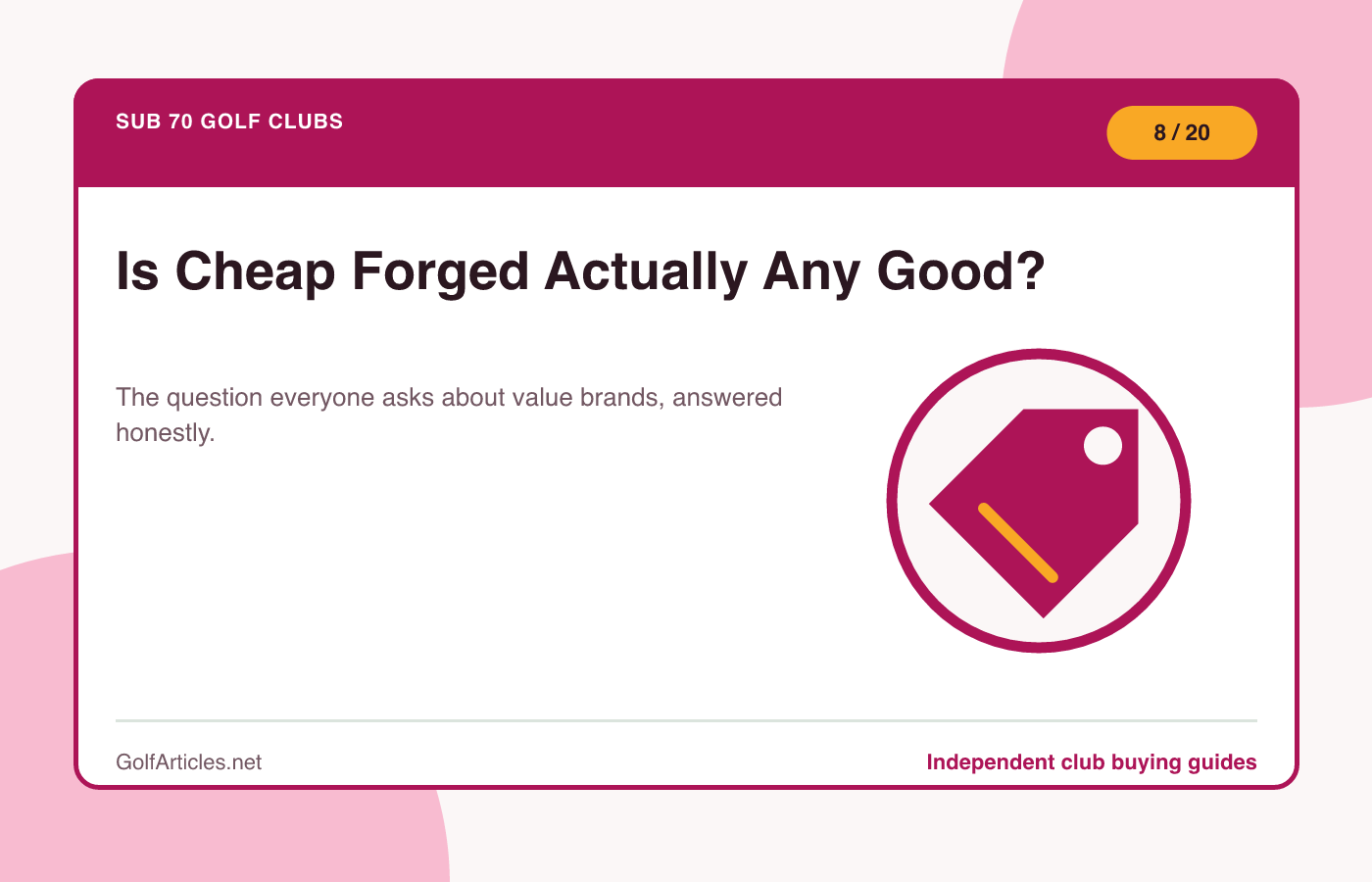 Is Cheap Forged Actually Any Good? illustration