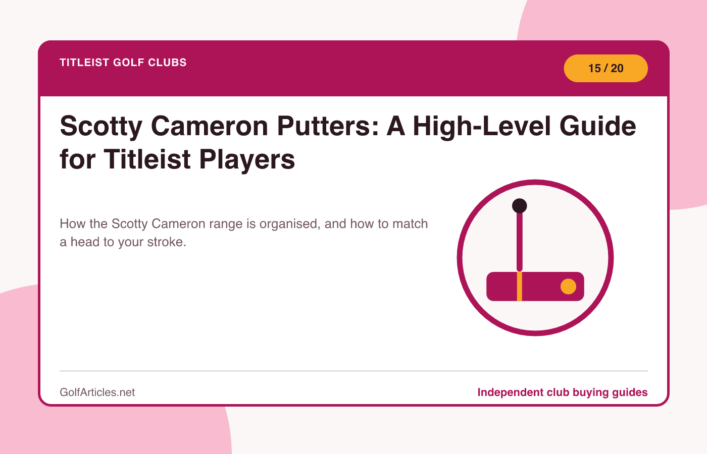 Scotty Cameron Putters: A High-Level Guide for Titleist Players illustration